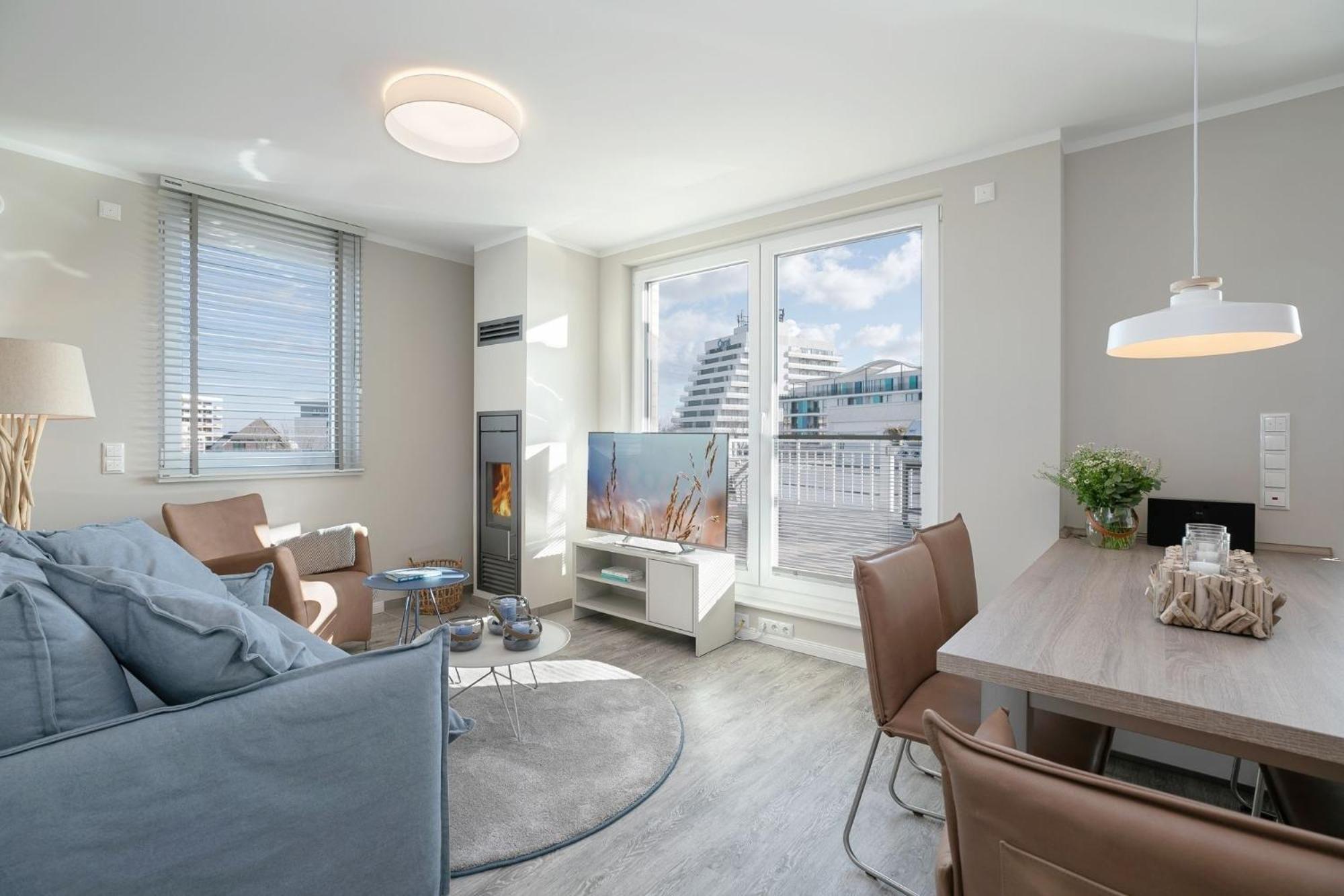 Wicheldorfstrasse 48A Penthouse Am Kurpark Apartment Gromitz Bagian luar foto